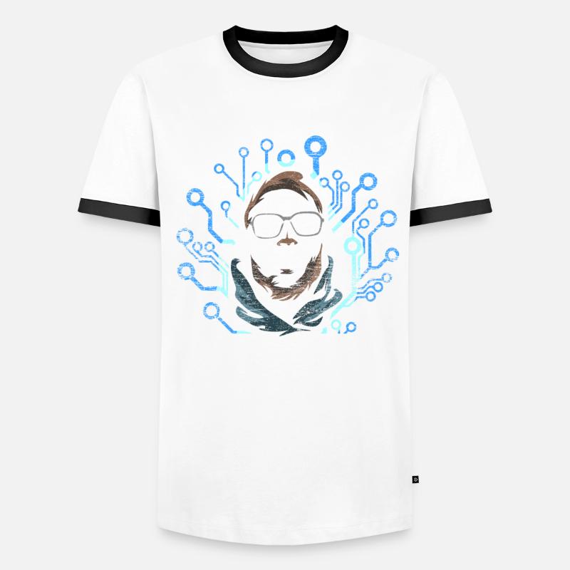 Programmierer Fachinformatiker Geschenk Männer Kontrast-T-Shirt