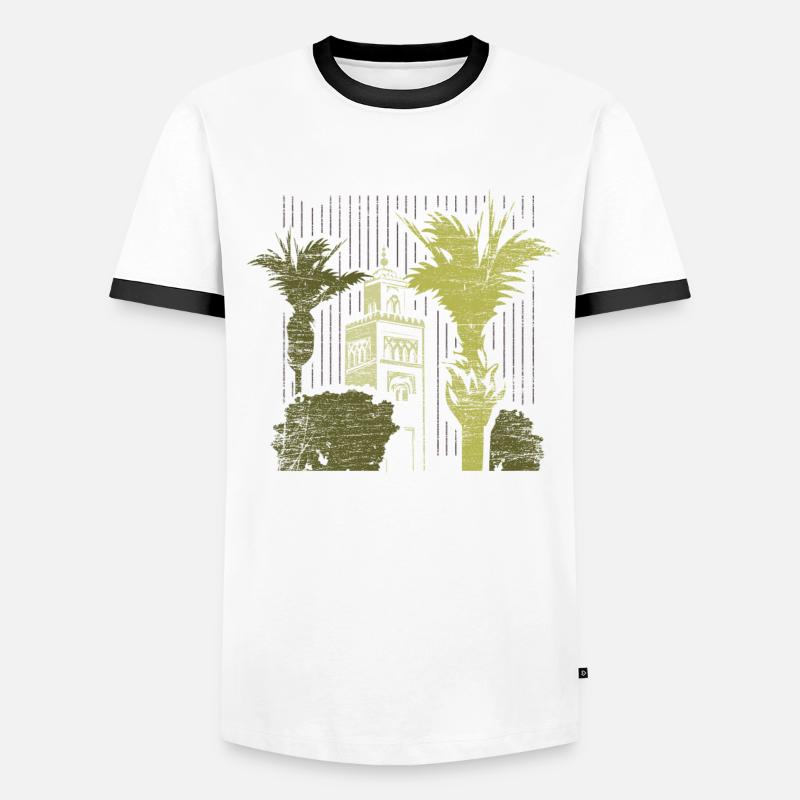 Marrakech Morocco Men's Ringer Shirt