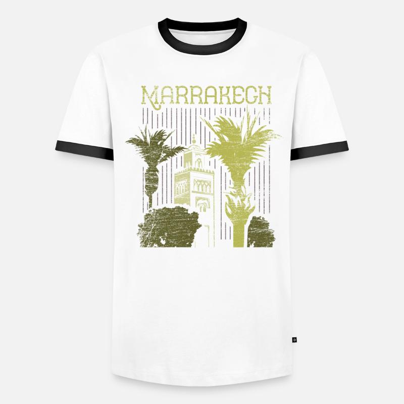 Marrakech Morocco Men's Ringer Shirt