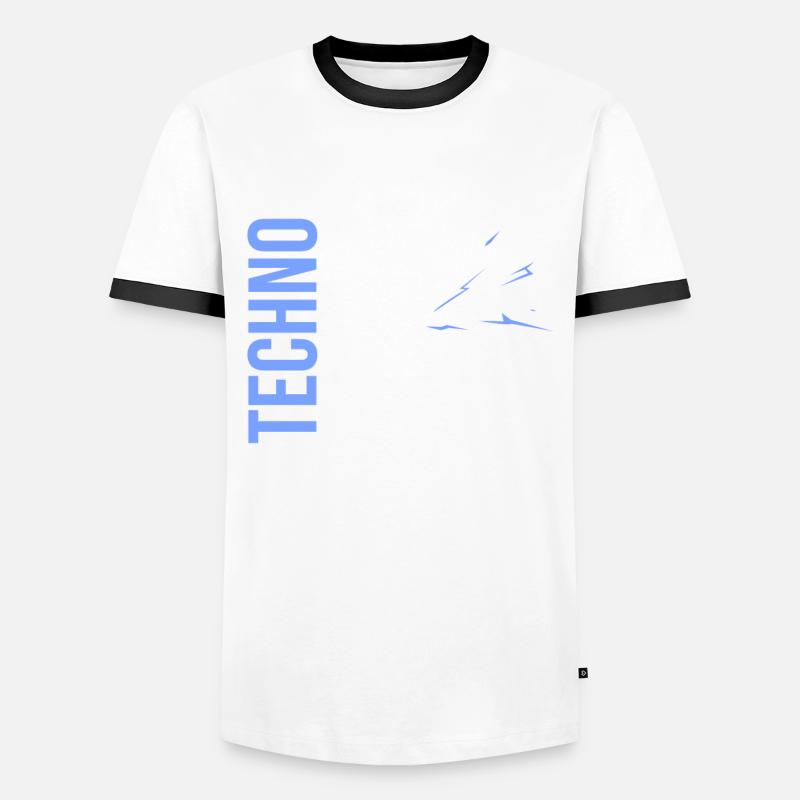 Techno T-shirt contrasté Homme