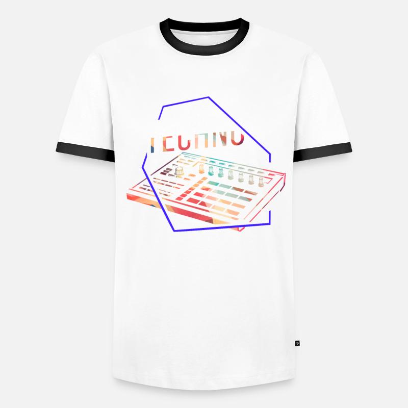 Techno T-shirt contrasté Homme