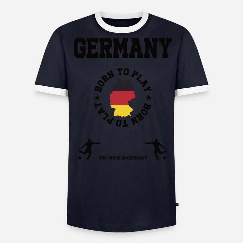 Germany Men's Ringer Shirt