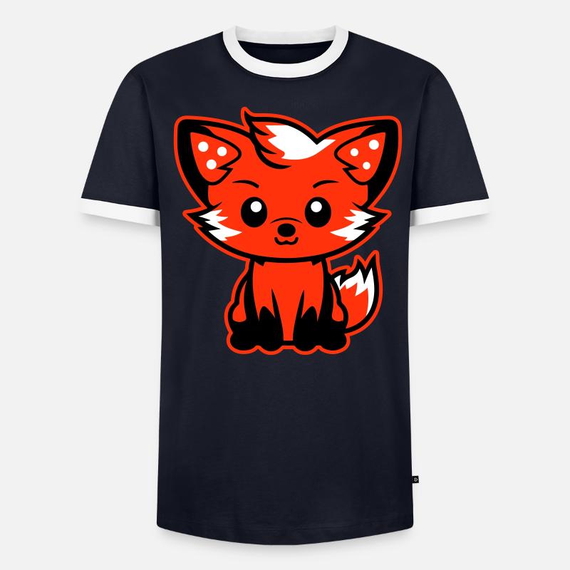 Fox Comic - Men's Ringer Shirt - undefined