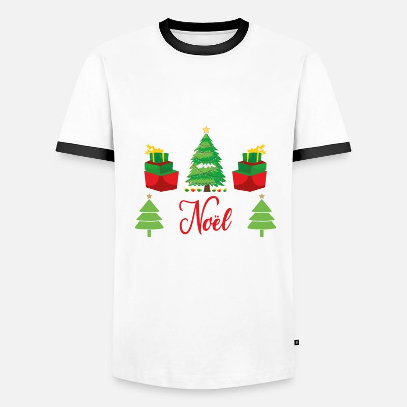 Mon Premier Noel 2023 T-shirt contrasté Homme