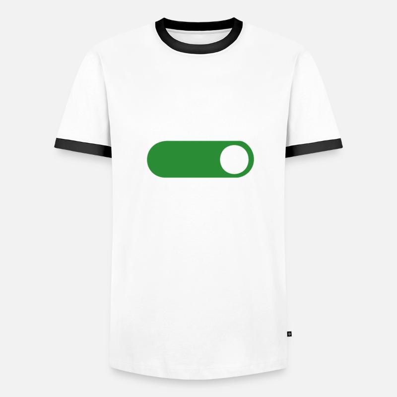 mode vacances activé T-shirt contrasté Homme