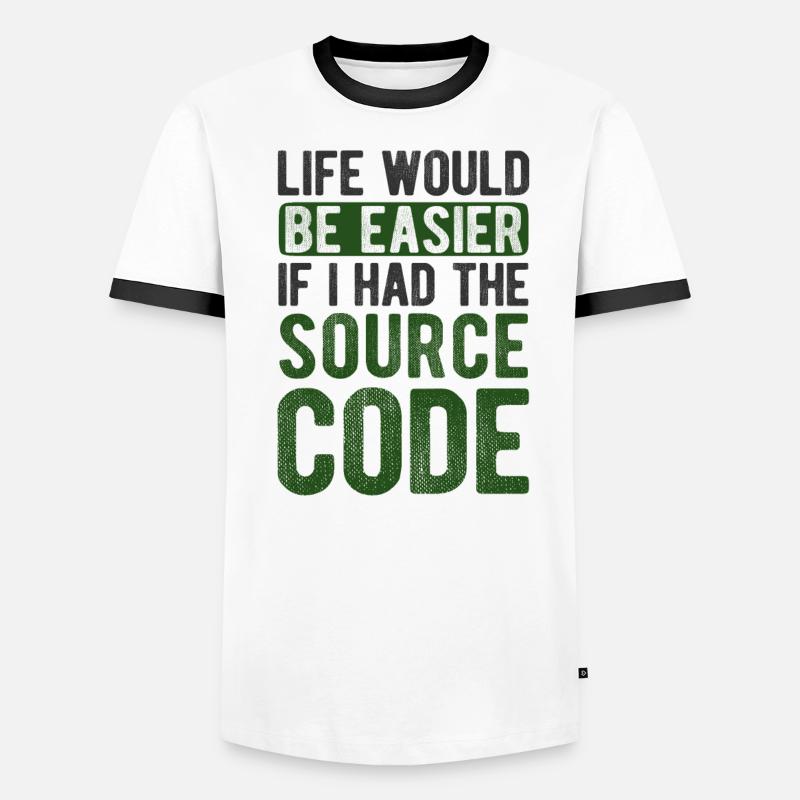Software Ingenieur Informatiker Programmierer Männer Kontrast-T-Shirt