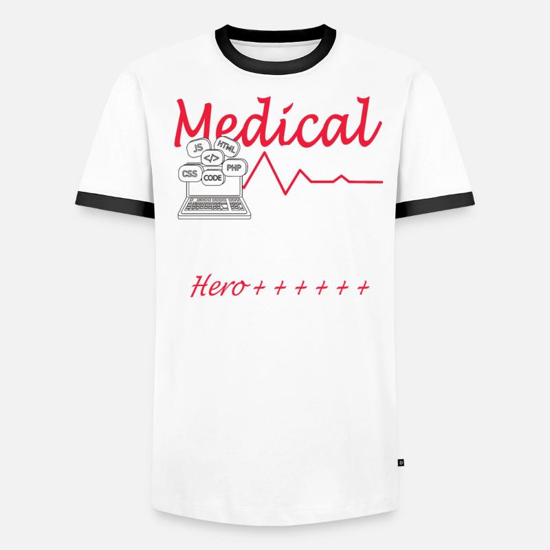 Medical Assistant - Medical Coder Men's Ringer Shirt