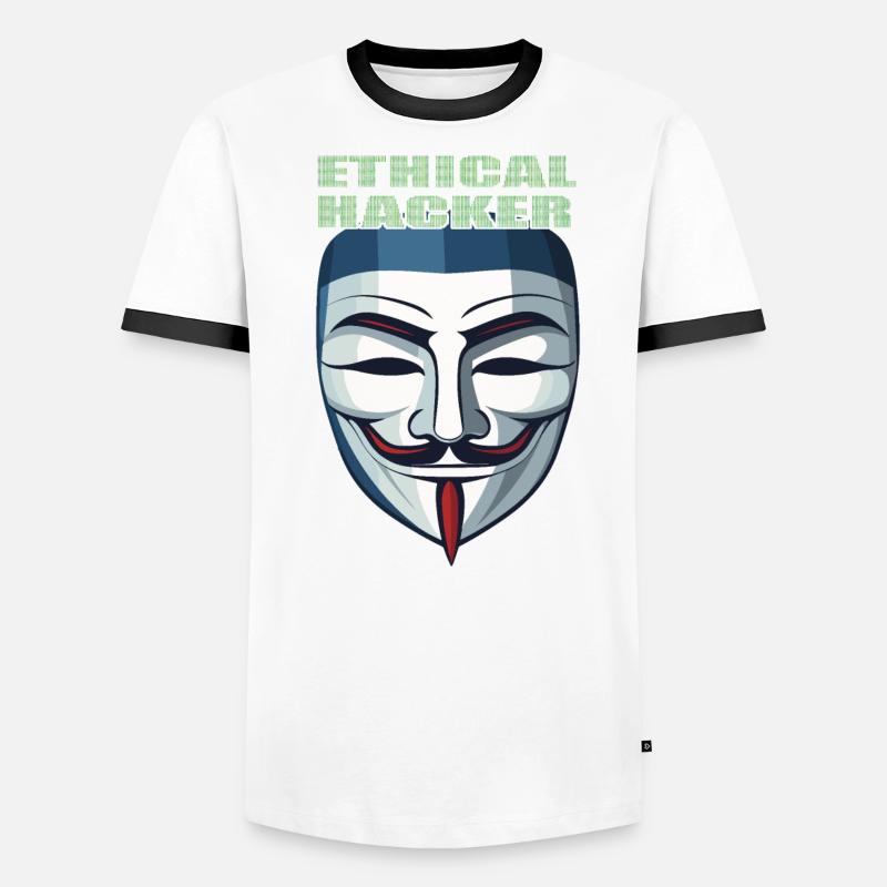 Ethical Hacking Analyst Ethical Men's Ringer Shirt