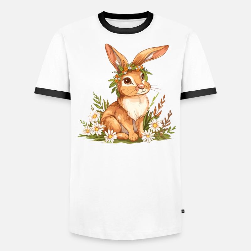 Easter Eostre Pagan Spring Men's Ringer Shirt