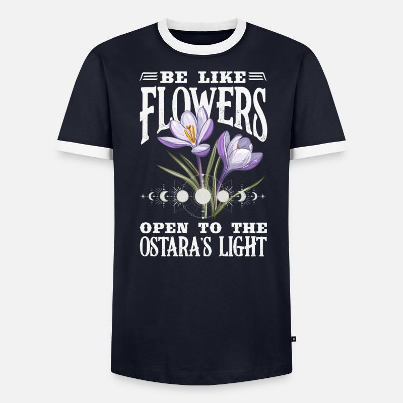 Easter Eostre Pagan Spring - Men's Ringer Shirt - undefined