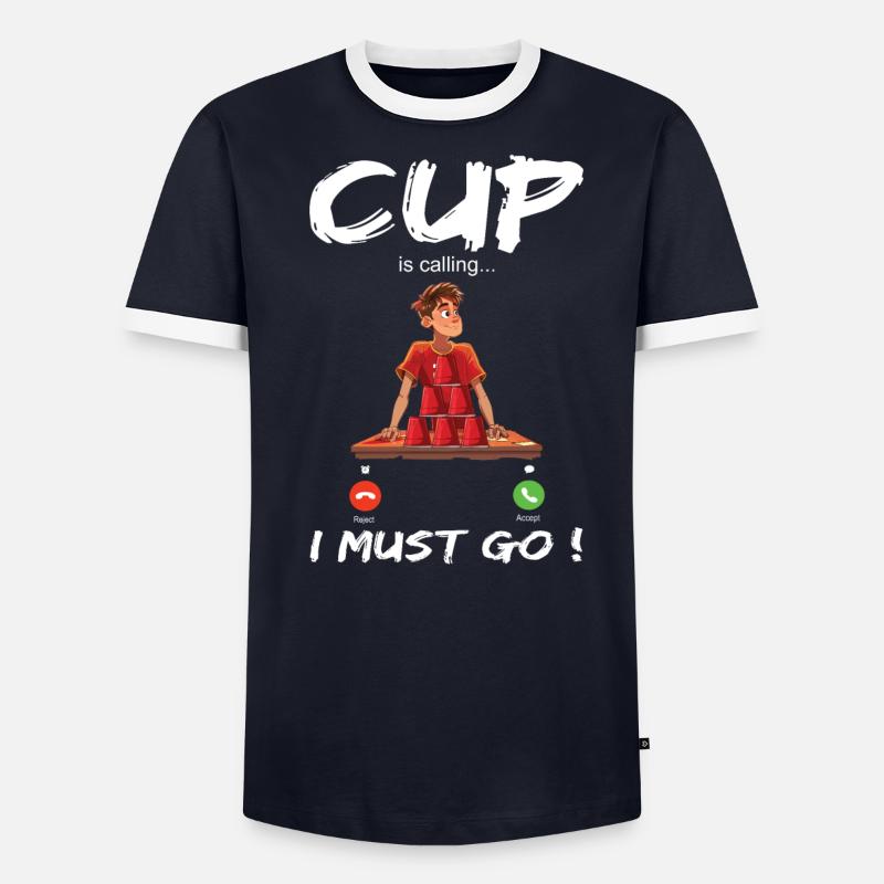 Stacking Cups Speed Stacker - Men's Ringer Shirt - undefined