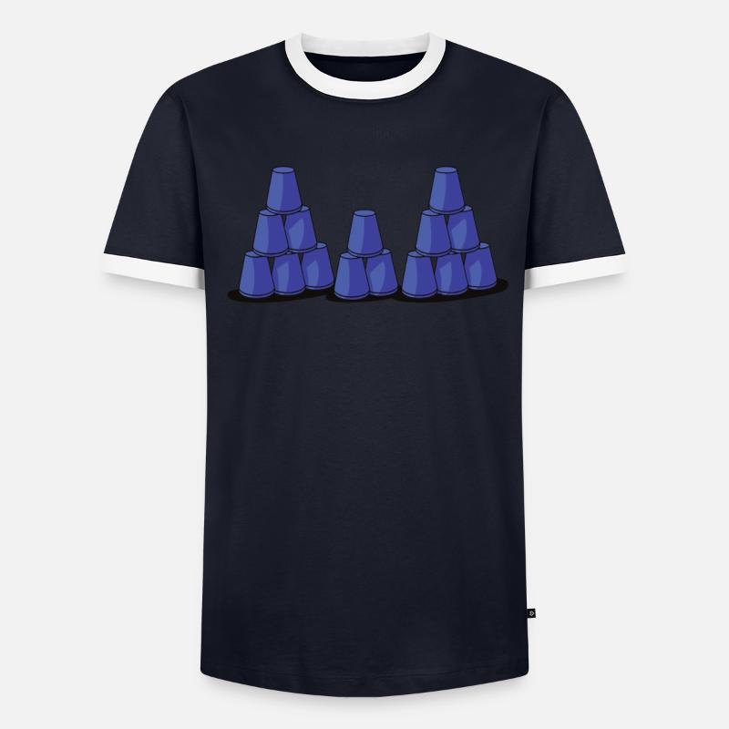 Empilage de gobelets Speed Stacker T-shirt contrasté Homme