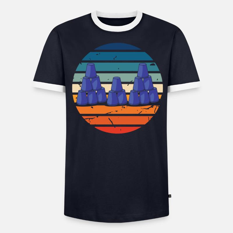 Empilage de gobelets Speed Stacker T-shirt contrasté Homme