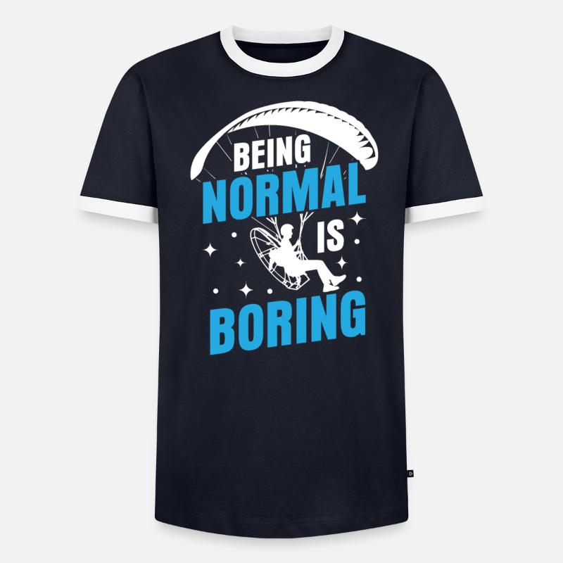 Paramotoring paramotoring - Men's Ringer Shirt - undefined