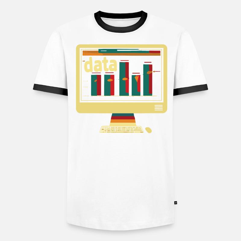 Behavioral Analyst Data Coding Men's Ringer Shirt