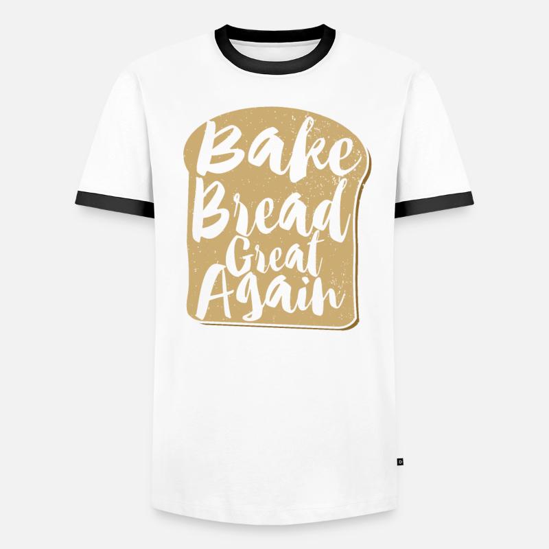 Proper Bread Baking Hobby Baker Dough Whisperer Men's Ringer Shirt