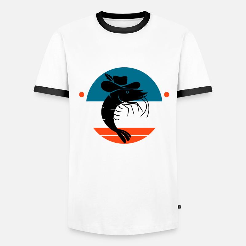 Shrimp Pimp Men's Ringer Shirt
