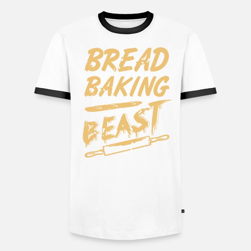 Bread baker beast Men's Ringer Shirt