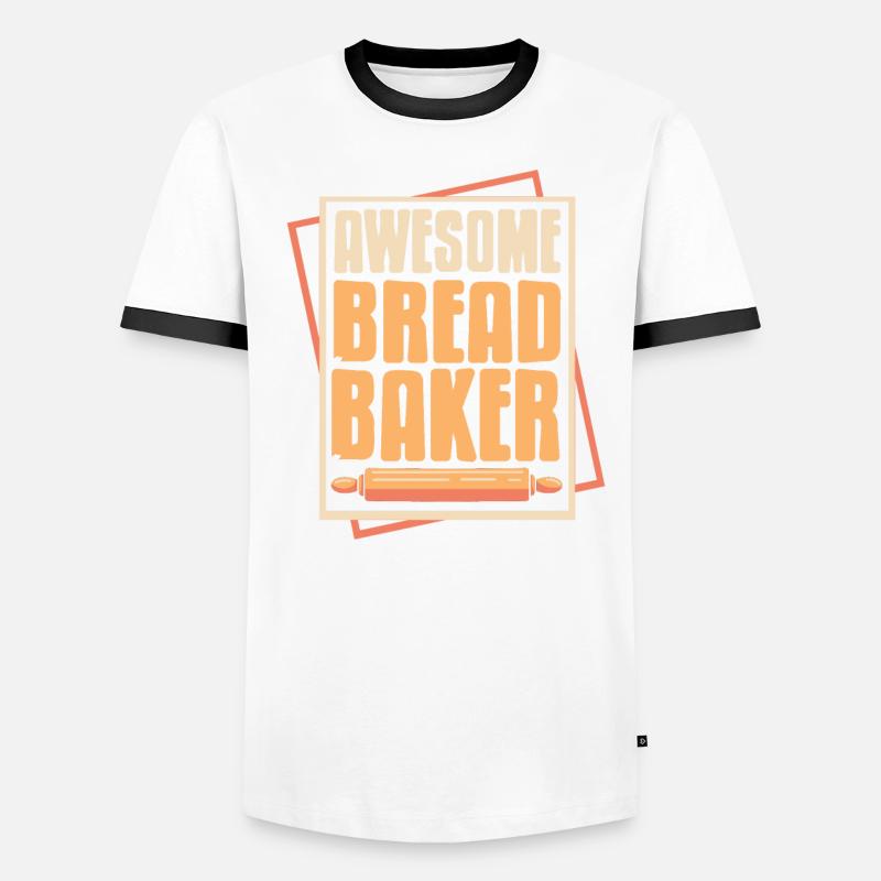Awesome bread baker Men's Ringer Shirt