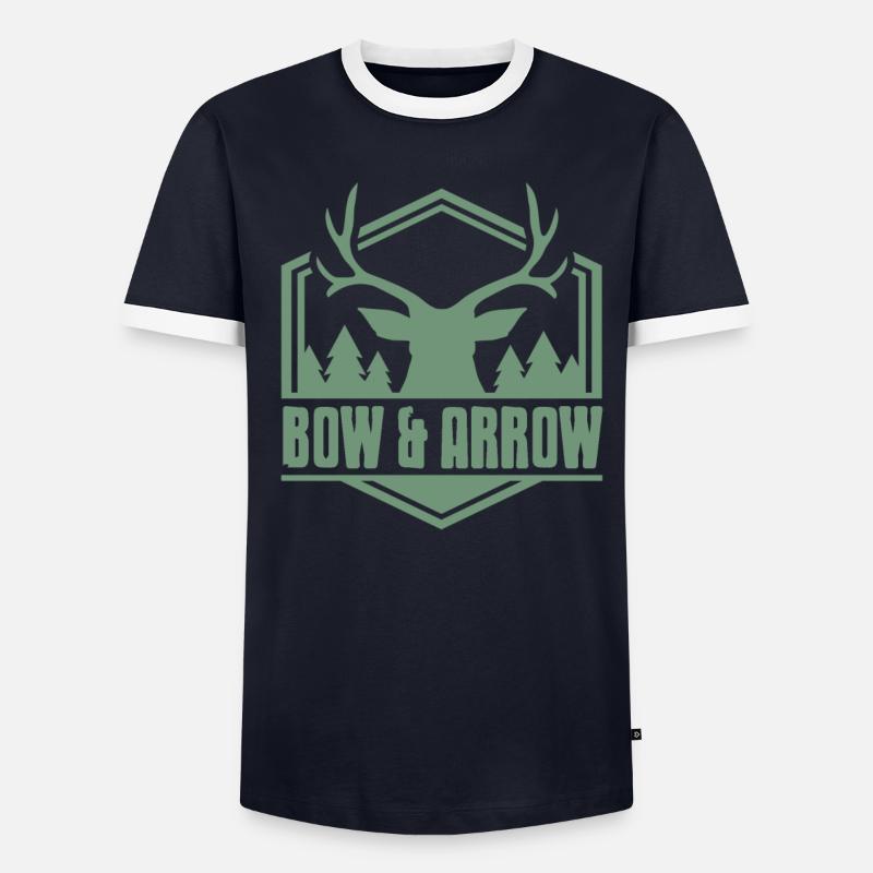 Chasse - Arc et flèches T-shirt contrasté Homme