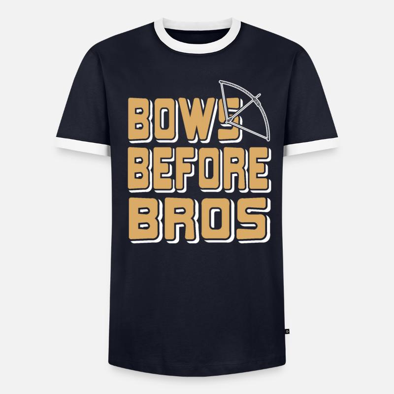 Archer - Bows before Bros T-shirt contrasté Homme