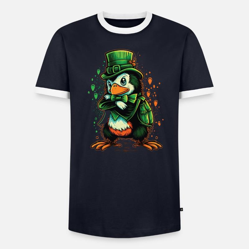 Penguin St. Patty T-shirt contrasté Homme