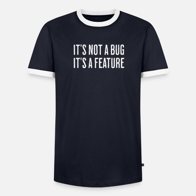 Disguised Feature – Geeky Coding Design - Men's Ringer Shirt - undefined