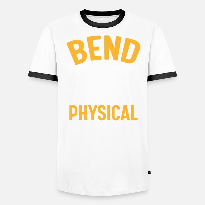 "mastering The Bend – Resilience In Therapy" Men's Ringer Shirt