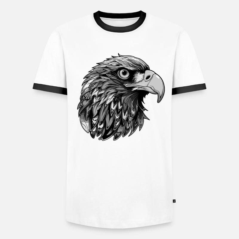 Eagle Head Men's Ringer Shirt