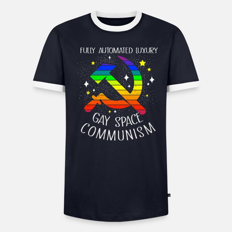 Communisme T-shirt contrasté Homme
