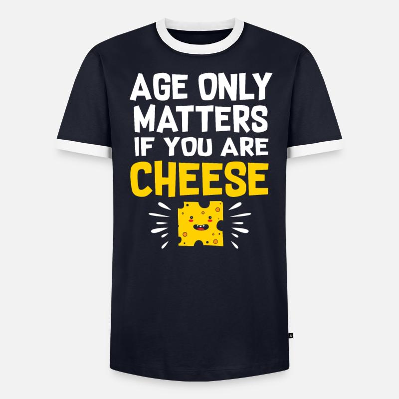Fromage T-shirt contrasté Homme