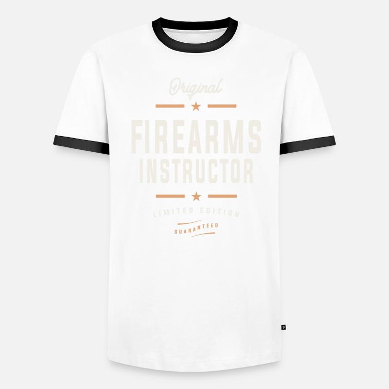 Original Firearms Instructor - Expert Marksmanship Men's Ringer Shirt