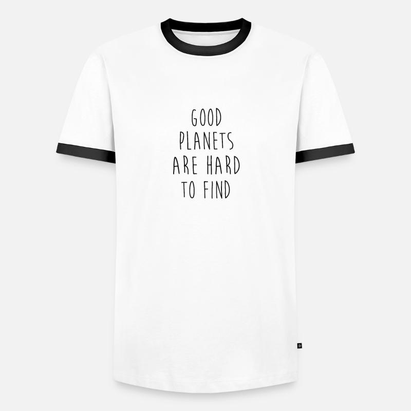 Planet B? Männer Kontrast-T-Shirt