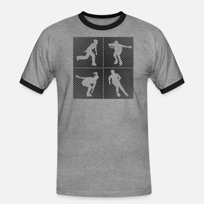 Rollers Rollers Rollers Rollers - T-shirt contrasté Homme - undefined