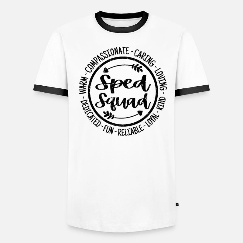 Sped Squad Men's Ringer Shirt