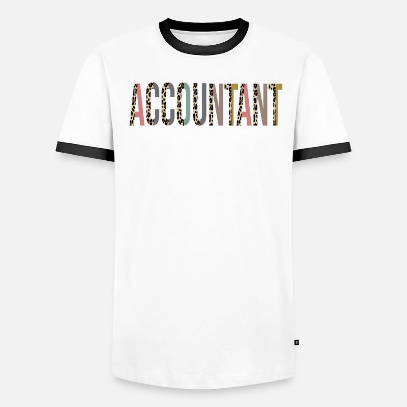 Comptable T-shirt contrasté Homme