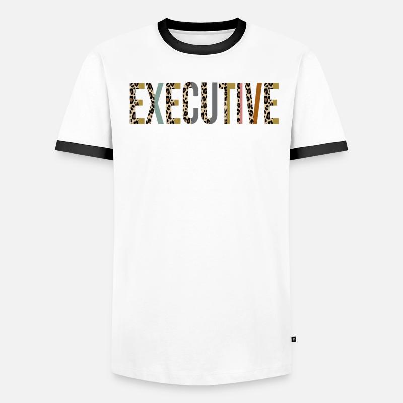 Exécutif T-shirt contrasté Homme