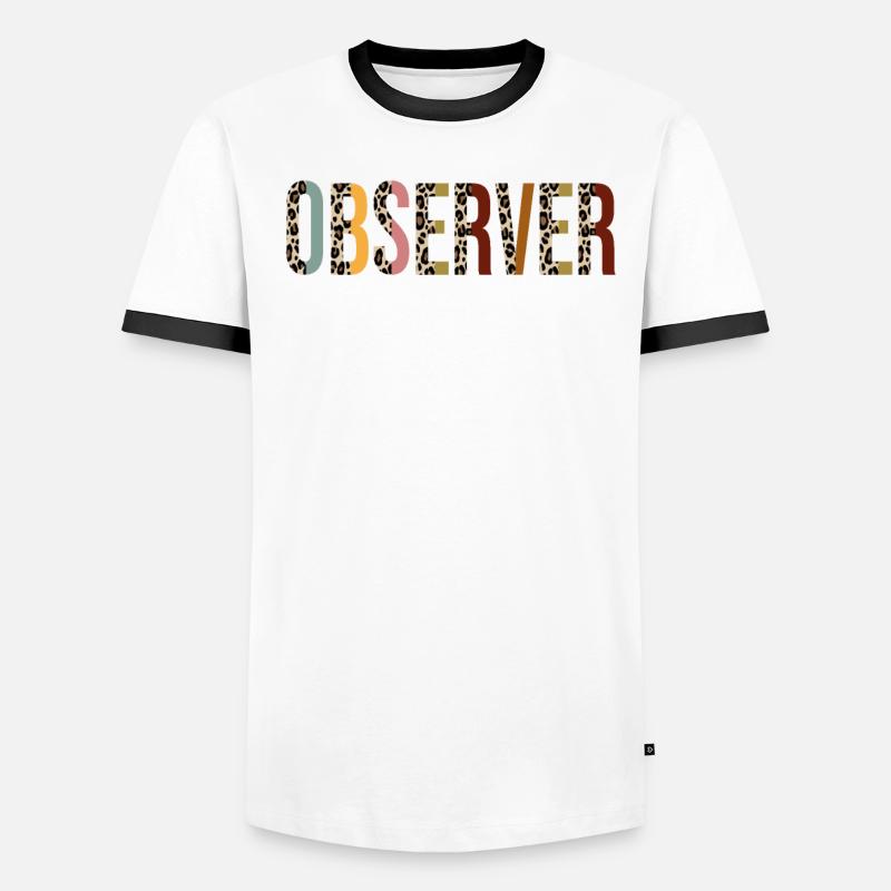 Observer Men's Ringer Shirt