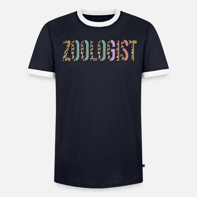 Zoologiste T-shirt contrasté Homme