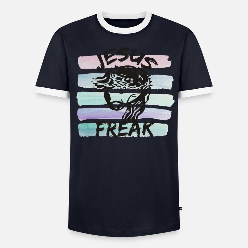 Jesus Freak T-shirt contrasté Homme
