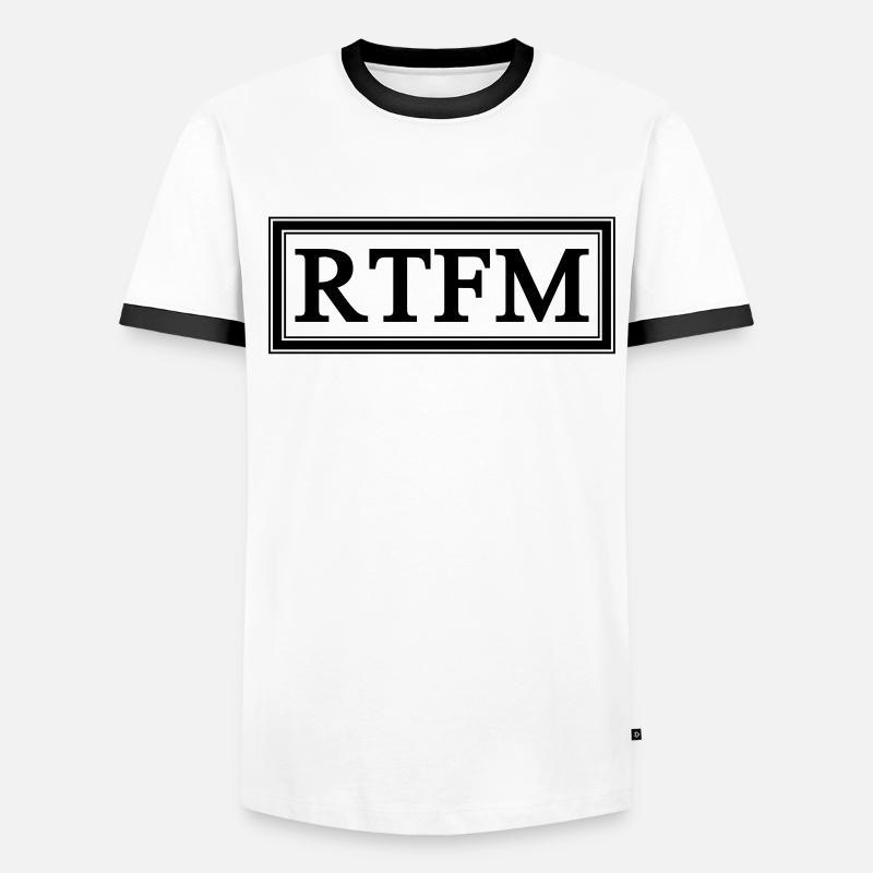 RTFM Men's Ringer Shirt
