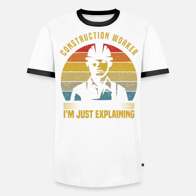 Couvreur T-shirt contrasté Homme