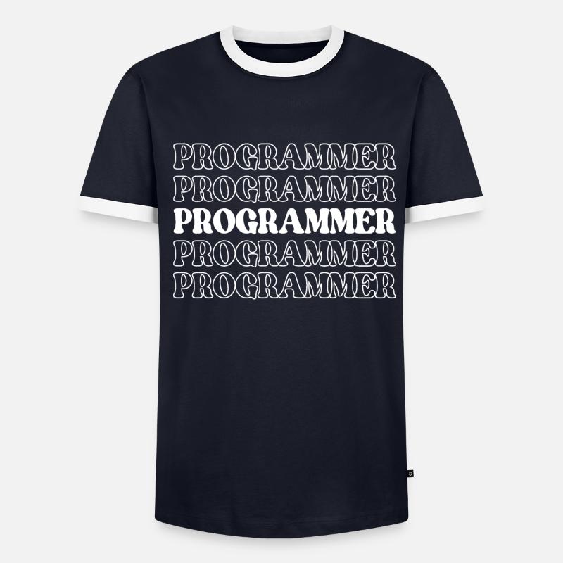 Programmierer, Programmierer, Entwickler, Programmierer, Software-Ingenieur - Männer Kontrast-T-Shirt - undefined