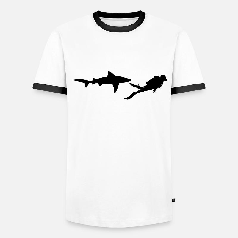 Plongée - Plongeur - Plongée T-shirt contrasté Homme