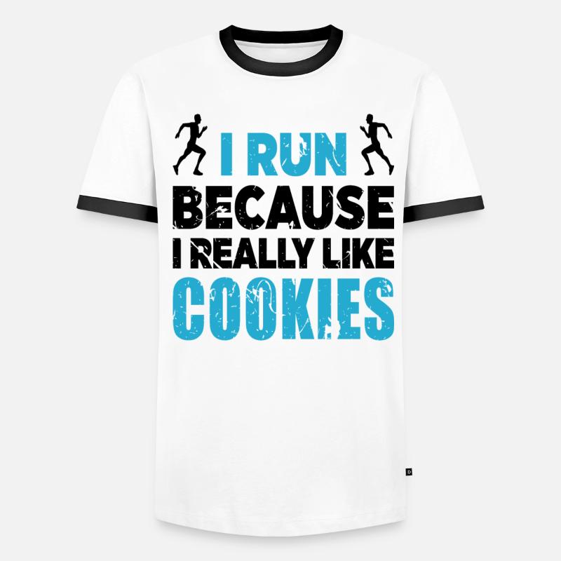 Race Runner Runner Renner Racer Jogging Men's Ringer Shirt