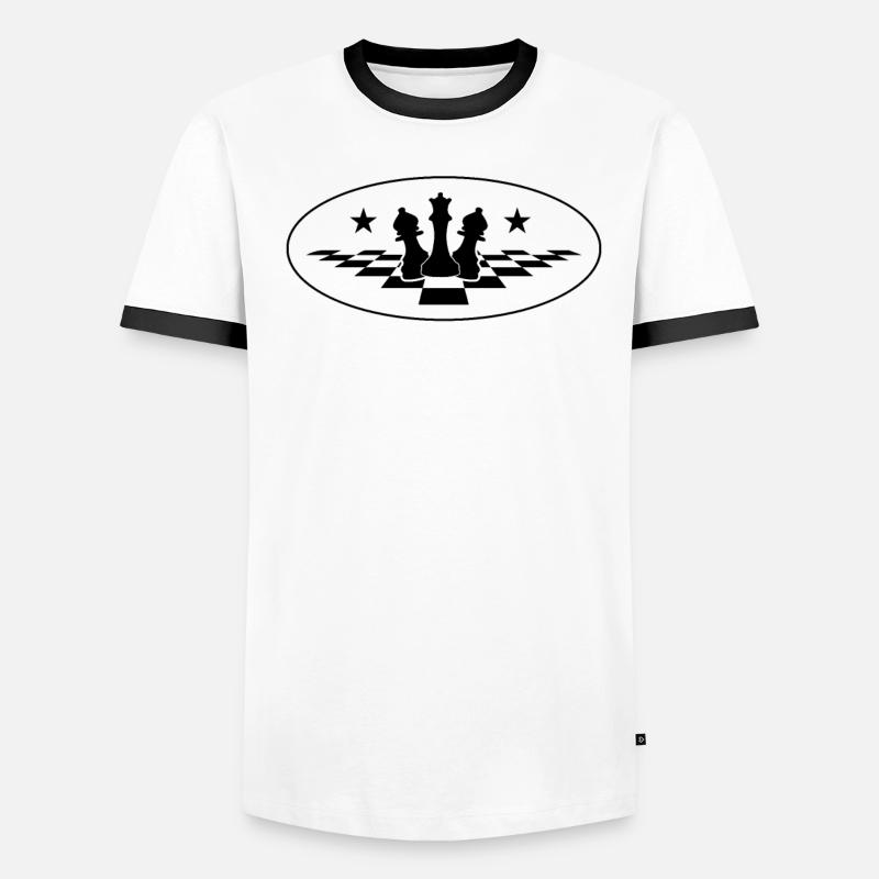 Chess Player Men's Ringer Shirt