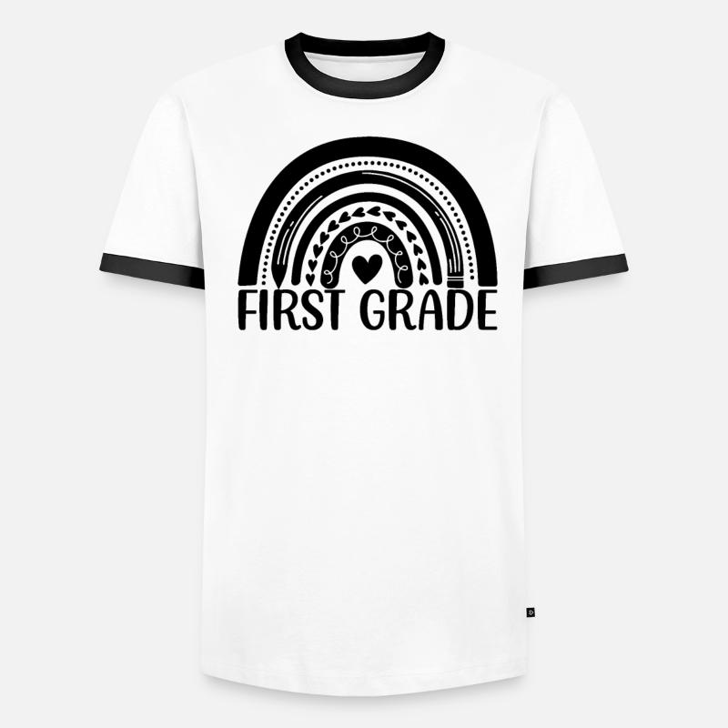 First Grade Men's Ringer Shirt