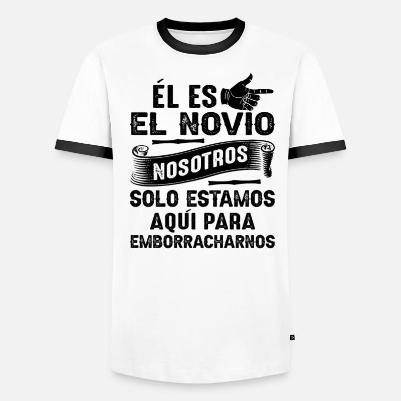 C'est Le Marié T-shirt contrasté Homme