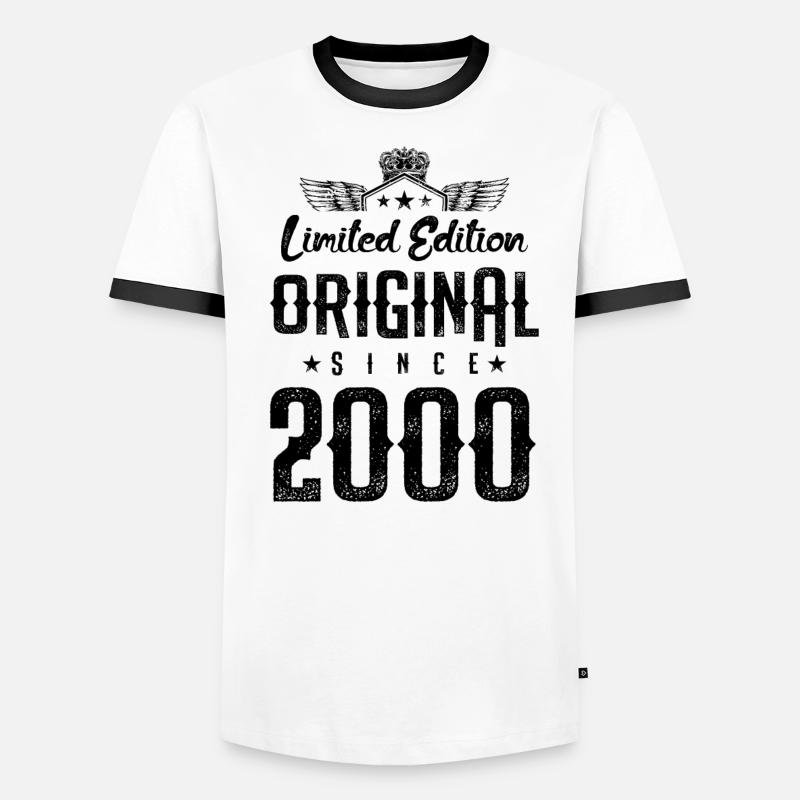 Édition limitée 2000 T-shirt contrasté Homme