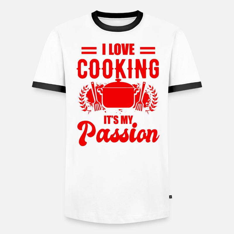 Ingrédients de cuisson T-shirt contrasté Homme